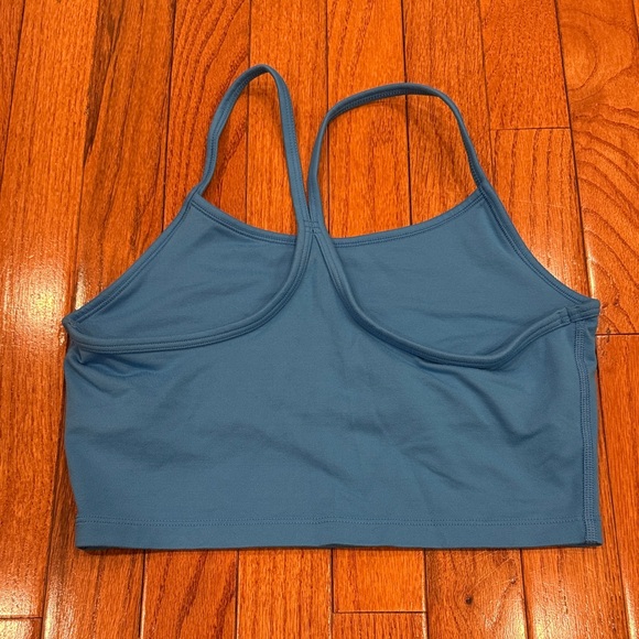 Blue Cropped Cami - Picture 2 of 4
